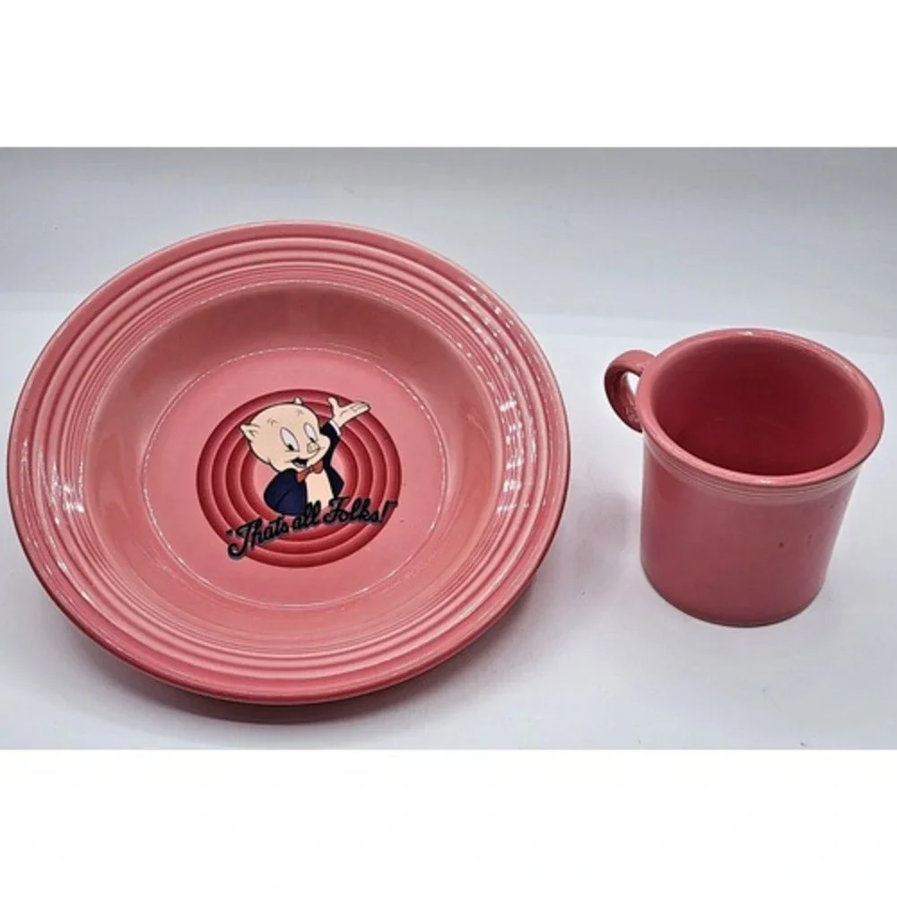 Fiesta Ware 1994 Looney‎ Tunes Porky Pig 9
